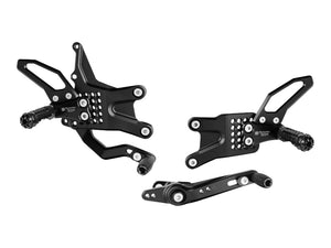H018 - BONAMICI RACING Honda CBR600RR (2007+) Adjustable Rearset – Accessories in the 2WheelsHero Motorcycle Aftermarket Accessories and Parts Online Shop