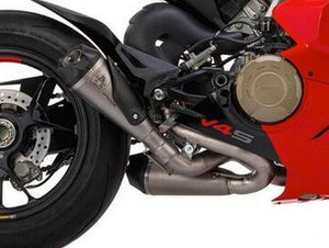 ARROW 71162PK Ducati Streetfighter V4 (2020+) Titanium Slip-on Exhaust "Works" (racing)