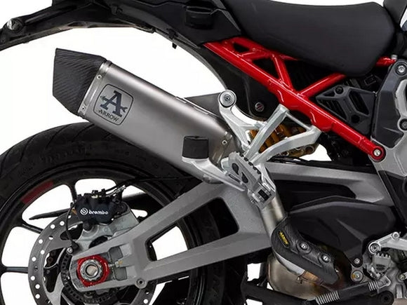ARROW 72501VL Ducati Multistrada V4 (2021+) Titanium Slip-on Exhaust 