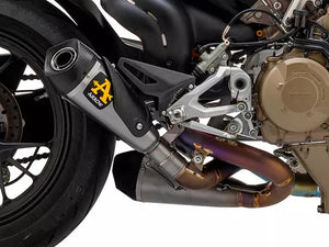 ARROW 71161PK Ducati Streetfighter V4 (2020+) Titanium Slip-on Exhaust "Works" (racing)
