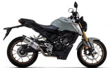 ARROW 51519AKW Honda CB125R (2021+) Aluminum Full Exhaust System "Competition Evo Thunder" (racing)
