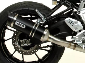 ARROW 71605MI+71817MK Yamaha MT07 (2014+) Carbon Full Exhaust System "Competition Evo Thunder" (racing) – Accessories in the 2WheelsHero Motorcycle Aftermarket Accessories and Parts Online Shop