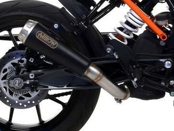 ARROW 71866PRN KTM 125 Duke (17/20) Dark Steel Slip-on Exhaust 