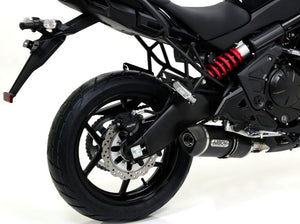 ARROW 71459KZ+71794AKN Kawasaki ER6N (2012+) Aluminum Full Exhaust System "Competition Evo Pista"