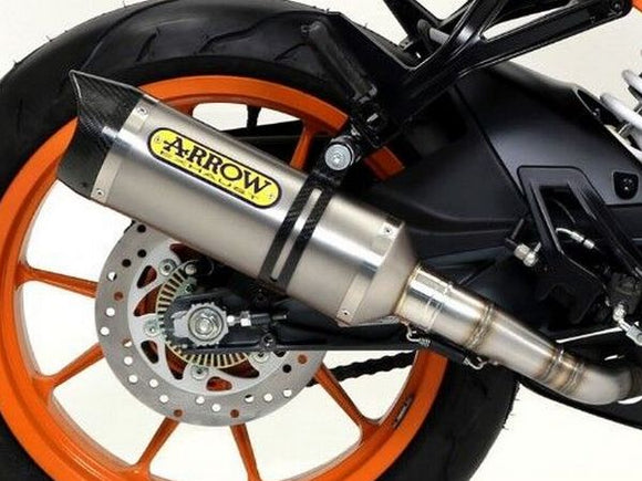 ARROW 71619MI+71813PK KTM RC390 (2015+) Titanium Slip-on Exhaust 