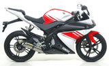 ARROW 51019MI+51518AO Yamaha R125 (2021+) Aluminum Full Exhaust System "Competition Evo Pista" (racing)