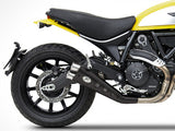 ZARD Ducati Scrambler 800 (15/22) Stainless Steel Slip-on Exhaust "Special Edition" (low mount)