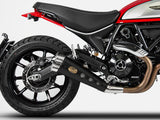 ZARD Ducati Scrambler 800 Full Throttle / Icon / Nightshift  (2023+) Stainless Steel Slip-on Exhaust "Special Edition"