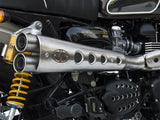 ZARD Triumph Scrambler 900 (02/07) Full Exhaust System "Special Edition" (carburetor; high mount)