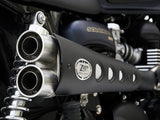 ZARD Triumph Scrambler 900 (02/07) Full Exhaust System "Special Edition" (carburetor; high mount)