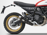 ZARD Ducati Scrambler 800 Desert Sled (17/22) Stainless Steel Slip-on Exhaust "Special Edition"