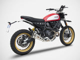 ZARD Ducati Scrambler 800 Desert Sled (17/22) Stainless Steel Slip-on Exhaust "Special Edition"