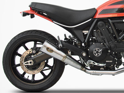 ZARD Ducati Scrambler 400 Sixty2 (16/21) Stainless Steel Slip-on Exhaust 