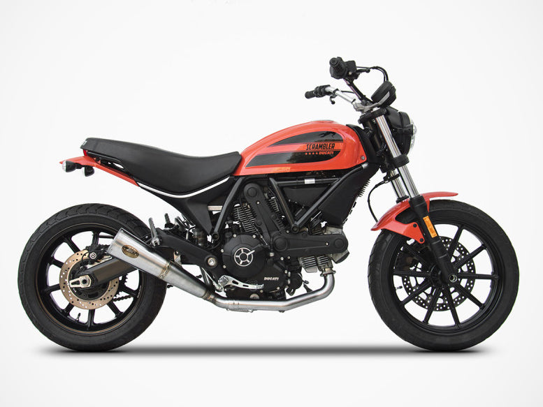 ZARD Ducati Scrambler 400 Slip-on Exhaust System (racing