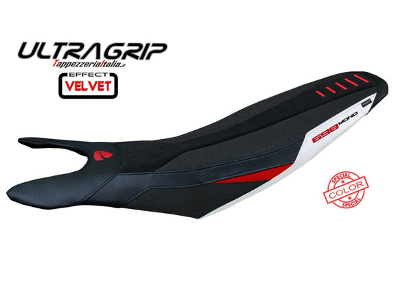 TAPPEZZERIA ITALIA Ducati Hypermotard 698 Mono (2024+) Velvet Ultragrip Seat Cover 