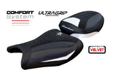 TAPPEZZERIA ITALIA Suzuki GSX1300R Hayabusa (08/20) Comfort Ultragrip Velvet Seat Cover "Japan" – Accessories in the 2WheelsHero Motorcycle Aftermarket Accessories and Parts Online Shop