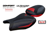 TAPPEZZERIA ITALIA Suzuki GSX1300R Hayabusa (08/20) Comfort Ultragrip Velvet Seat Cover "Japan" – Accessories in the 2WheelsHero Motorcycle Aftermarket Accessories and Parts Online Shop