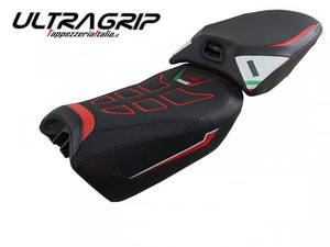 TAPPEZZERIA ITALIA Ducati Multistrada V4 Pikes Peak (2022+ heated saddle) Ultragrip Seat Cover "Meknes"