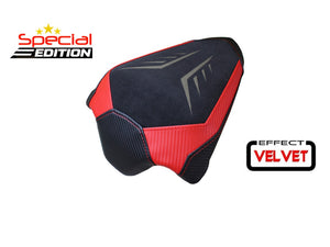 TAPPEZZERIA ITALIA Ducati Panigale V4 (2018+) Velvet Seat Cover Special Edition (passenger) – Accessories in the 2WheelsHero Motorcycle Aftermarket Accessories and Parts Online Shop