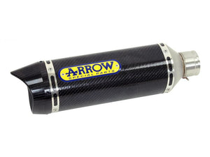 ARROW 71438MI+71772MK Suzuki GSXR750 IE (2011+) Carbon Slip-on Exhaust "Thunder" – Accessories in the 2WheelsHero Motorcycle Aftermarket Accessories and Parts Online Shop