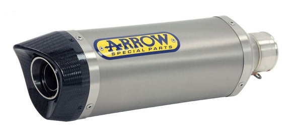ARROW 71614MI+71821AK Honda CB650F (2014+) Aluminum Full Exhaust System 