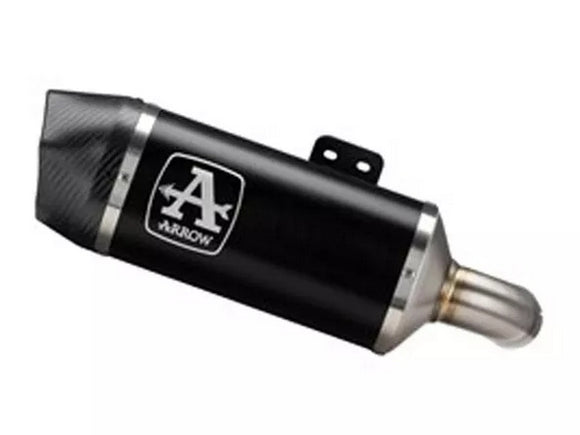 ARROW 71729MI+71915AKN BMW F900R/XR (2020+) Dark Aluminum Slip-on Exhaust 