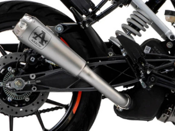 ARROW 71936PRI KTM 125 Duke (21/23) Steel Slip-on Exhaust 