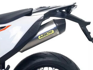 ARROW 72156PD+72624PK KTM 690 SMC R (2019+) Titanium Slip-on Exhaust "Race Tech"