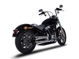 ZARD Harley Davidson Softail M8 (2016+) Double Slip-on Exhaust "Avio" – Accessories in the 2WheelsHero Motorcycle Aftermarket Accessories and Parts Online Shop