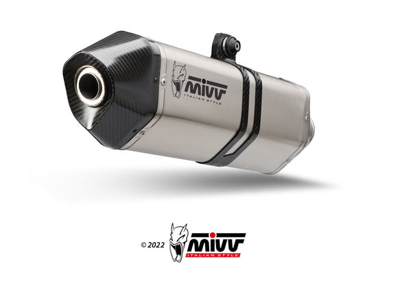 MIVV B.008 BMW F 800 R / GT (09/20) Slip-on Exhaust 
