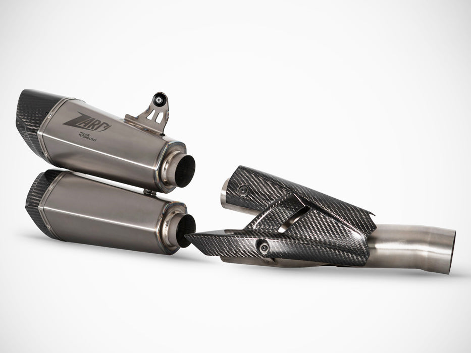ZARD Triumph Speed Triple 1200 Stainless Steel Link Pipe – 2Wheels