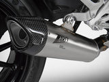 ZARD Triumph Speed Triple 1200RR / 1200RS (2021+) Titanium Slip-on Exhaust (racing)