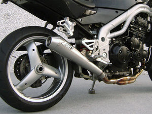 ZARD Triumph Speed Triple 955 (02/04) Stainless Steel Slip-on Exhaust "Conical" (racing)