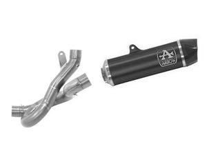 ARROW 71741KZ+71924AKN Ducati Diavel 1260 (19/22) Slip-on Exhaust "Indy Race" (dark aluminum) – Accessories in the 2WheelsHero Motorcycle Aftermarket Accessories and Parts Online Shop