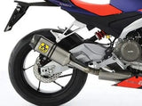 ARROW 71755MI+71929PK Aprilia RS660 (2020+) Titanium Full Exhaust System "Competition Evo Pista" (racing)