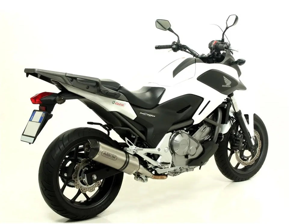 ARROW Honda NC750X (2014+) Titanium Slip-on Exhaust – 2Wheels Hero