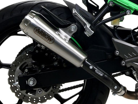 ARROW 71897PRI Kawasaki Ninja 125 (2019+) Steel Slip-on Exhaust 