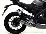 ARROW 51019MI+51518PK Yamaha MT125 (2021+) Titanium Full Exhaust System "Competition Evo Thunder" (racing)
