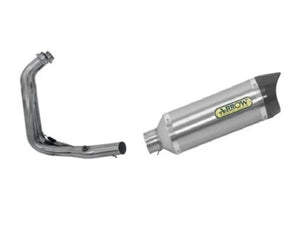 ARROW 71655KZ+71817AK Yamaha Tracer 700 (2016+) Aluminum Full Exhaust System "Competition Evo Thunder" – Accessories in the 2WheelsHero Motorcycle Aftermarket Accessories and Parts Online Shop