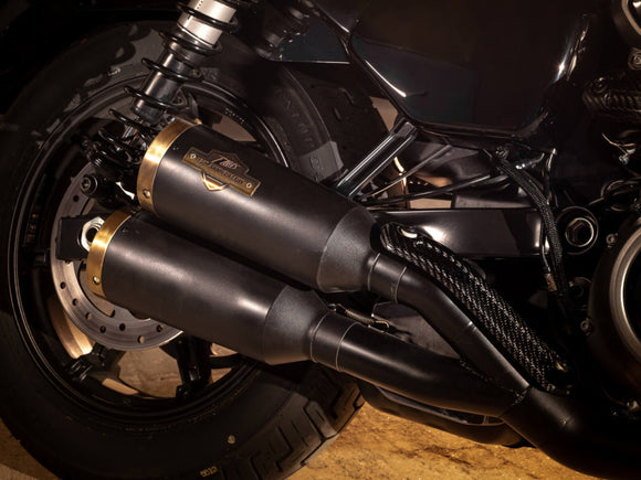ZARD Harley Davidson Nightster 975 (2021+) Full Twin Exhaust System 