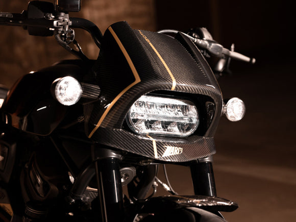 ZARD Harley Davidson Sportster S 1250 (2021+) Carbon Headlight Fairing Kit 