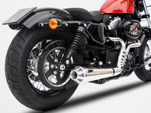 ZARD Harley Davidson Sportster 883 / XL883 (14/16) Full Exhaust System "Conical" – Accessories in the 2WheelsHero Motorcycle Aftermarket Accessories and Parts Online Shop