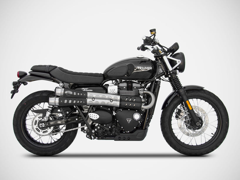 ZARD Triumph Street Scrambler Slip-on Exhaust 