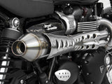 ZARD Triumph Street Scrambler (2021+) Full Exhaust System "Conical" (racing; high mount)