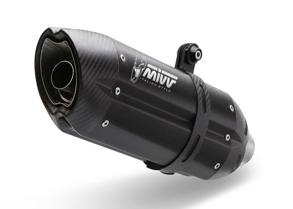 MIVV A.010 Aprilia Dorsoduro 1200 (12/16) Dual Underseat Slip-on Exhaust 