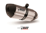 MIVV D.029 Ducati Hypermotard 821 (13/15) Slip-on Exhaust "Suono" (stainless steel; approved) – Accessories in the 2WheelsHero Motorcycle Aftermarket Accessories and Parts Online Shop