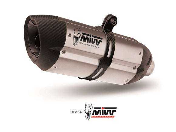 MIVV S.054 SUZUKI GSX 250 R ( 2017 / 20 ) Slip-on Exhaust 