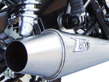 ZARD Triumph Thruxton 900 (03/07) Full Exhaust System "Conical" (carburetor; low mount)