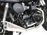 ZARD Triumph Bonneville T100 (02/07) Full Exhaust System "Short" (carburetor; low mount)