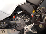 TTDSX02 - DBK Ducati DesertX 937 / Rally (2022+) Frame Plugs Kit "Bicolor" (4pcs)
